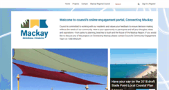 Desktop Screenshot of connectingmackay.com.au